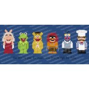 Muppet show pixel bögre