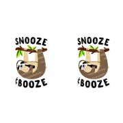 Snooze and Booze lajhár bögre