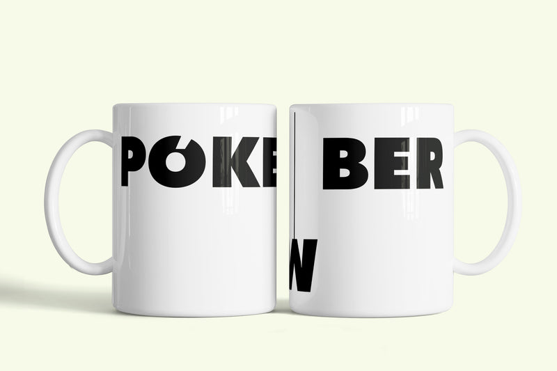 Pókember bögre, fehér kerámia, egyedi nyomtatott mintával