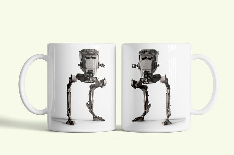 Star Wars - ATST bögre, fehér kerámia, egyedi nyomtatott mintával