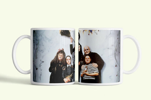 Addams Family - Galád Család bögre, fehér kerámia, egyedi nyomtatott mintával