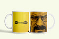Breaking Bad (Totál szívás) bögre Walter White arcával, fehér kerámia, egyedi nyomtatott mintával