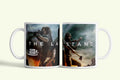 Walking Dead bögre „The Last Stand” Michonne-nal, fehér kerámia, egyedi nyomtatott mintával