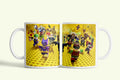Lego Batman bögre, fehér kerámia, egyedi nyomtatott mintával