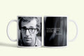 Woody Allen bögre „Ha meg tudod számolni a pénzedet”, fehér kerámia, egyedi nyomtatott mintával