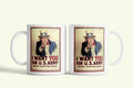 I want you! bögre, fehér kerámia, egyedi nyomtatott mintával