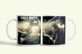 Call of Duty 3 bögre, fehér kerámia, egyedi nyomtatott mintával