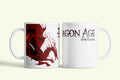 Dragon Age - Vérvonalak bögre, fehér kerámia, egyedi nyomtatott mintával