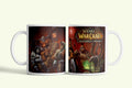 World of Warcraft Draenor logo bögre, fehér kerámia, egyedi nyomtatott mintával