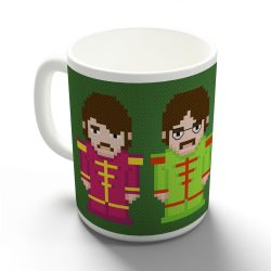 Beatles pixel bögre