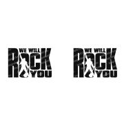 We Will Rock You Queen bögre