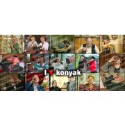 Szomszédok i love konyak bögre