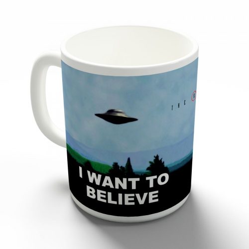 X akták i want to believe bögre