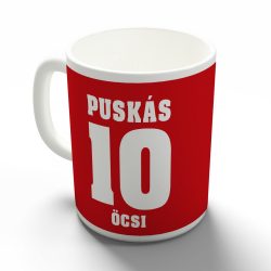 Puskás Öcsi mez bögre