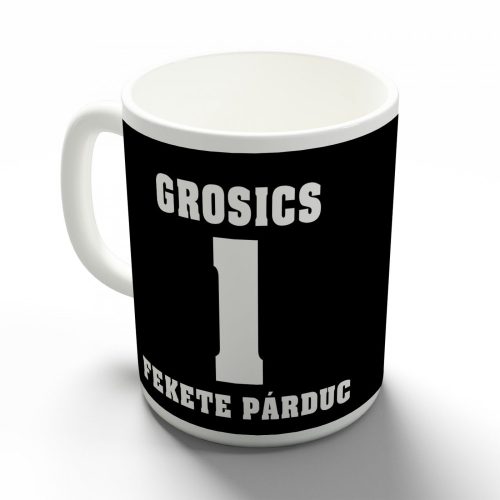 Grosics - Fekete Párduc mez bögre