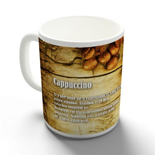 Kávérecept - Cappucino bögre