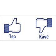 Like Tea - Dislike Kávé bögre