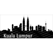 Kuala Lumpur SkyLine bögre