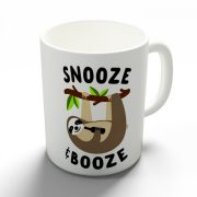 Snooze and Booze lajhár bögre