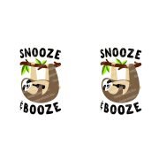 Snooze and Booze lajhár bögre