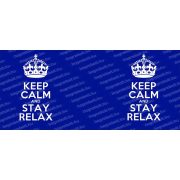 Keep Calm and Stay Relax bögre