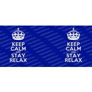 Keep Calm and Stay Relax bögre