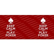 Keep Calm and Play Poker bögre