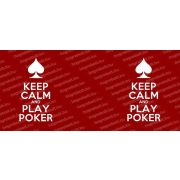 Keep Calm and Play Poker bögre