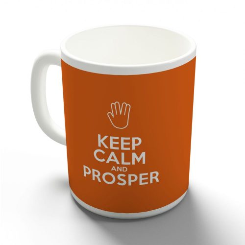 Keep Calm and Prosper bögre több színben