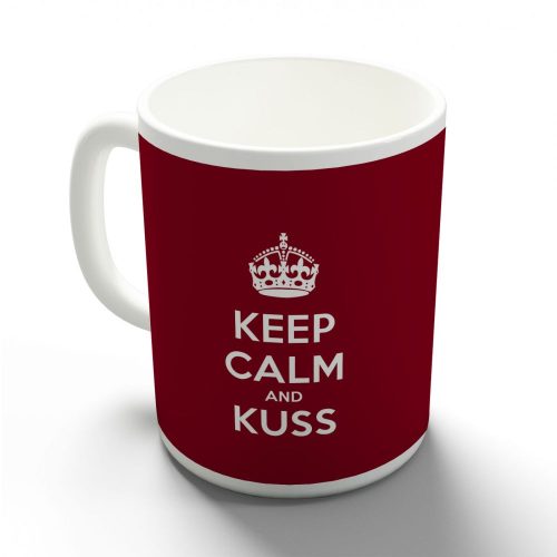 Keep Calm and Kuss több színben